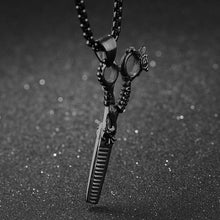 Metal Shears Necklaces