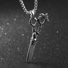 Metal Shears Necklaces